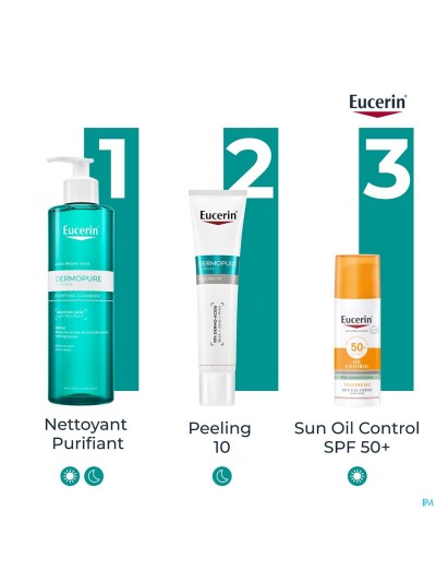 Eucerin Dermopure Clinic.peeling 10 Soin Nuit 40ml