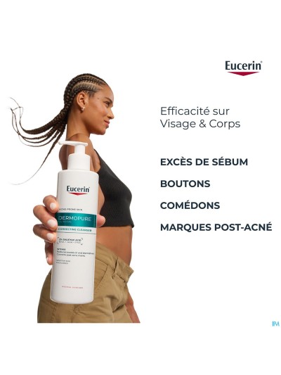 Eucerin Dermopure Clinic.nettoyant Correct. 400ml