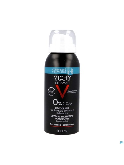 Vichy Homme Deo Aero Tolerance Optimale 48h 100ml