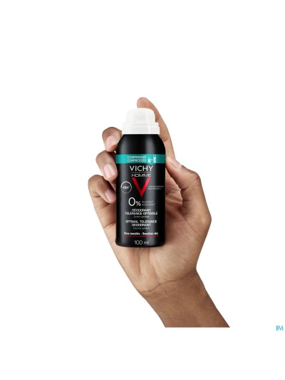 Vichy Homme Deo Aero Optimale Tolerantie 48h 100ml