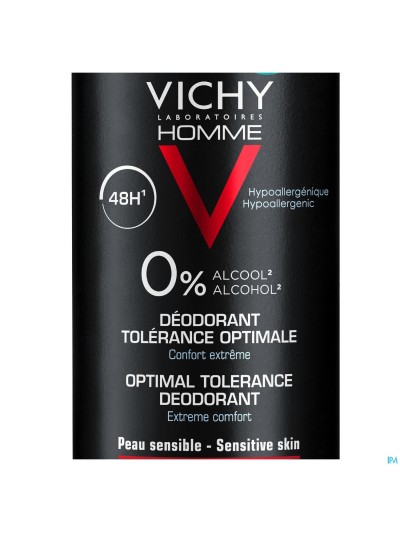 Vichy Homme Deo Aero Tolerance Optimale 48h 100ml