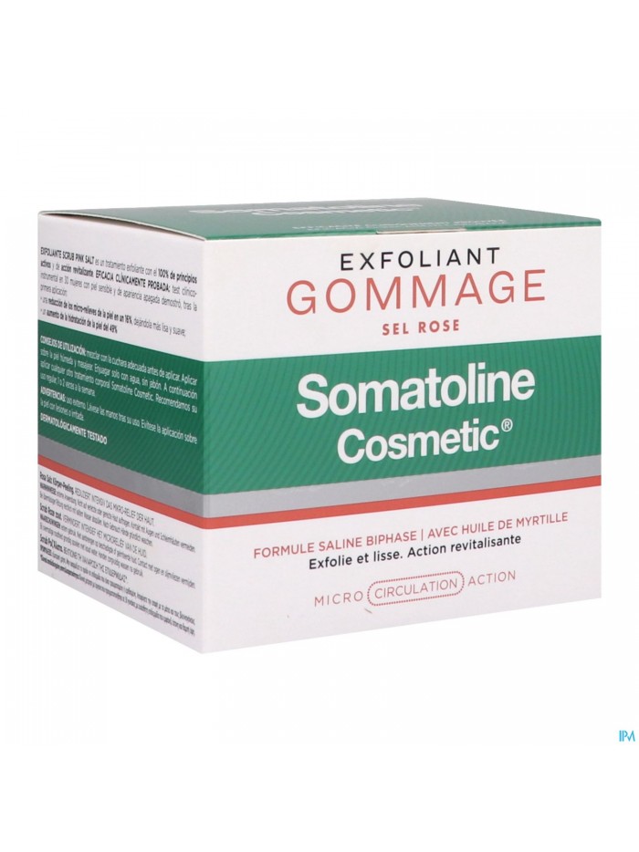 Somatoline Cosm. Gommage Exfoliant Sel Rose 350g
