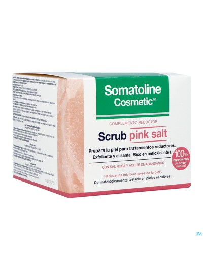 Somatoline Cosm. Gommage Exfoliant Sel Rose 350g