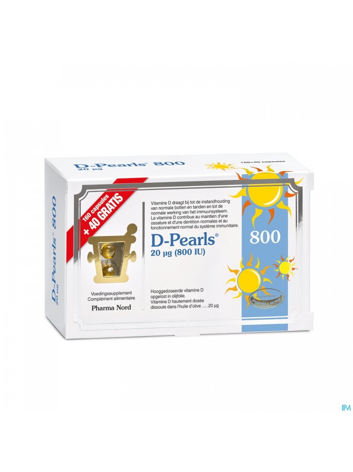 D-Pearls 800 160+40 Caps PROMOpack