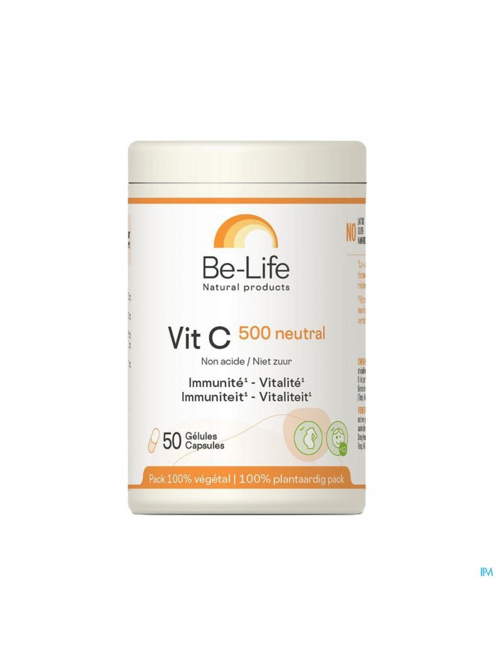 Vit C 500 Neutral Be Life Nf Caps 50 Verv. 4200416