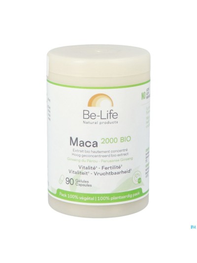 Maca 2000 Bio Be Life Nf Pot Caps 90 Remp.3507027