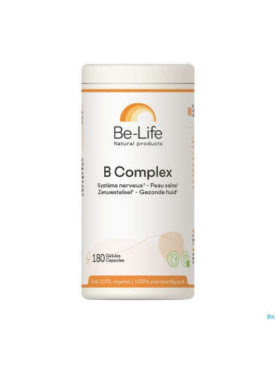 B Complex Vitamin Be Life Nf Caps 180 Remp.2750842