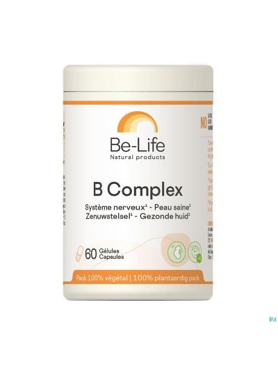 B Complex Vitamin Be Life Nf Caps 60 Verv. 2750834