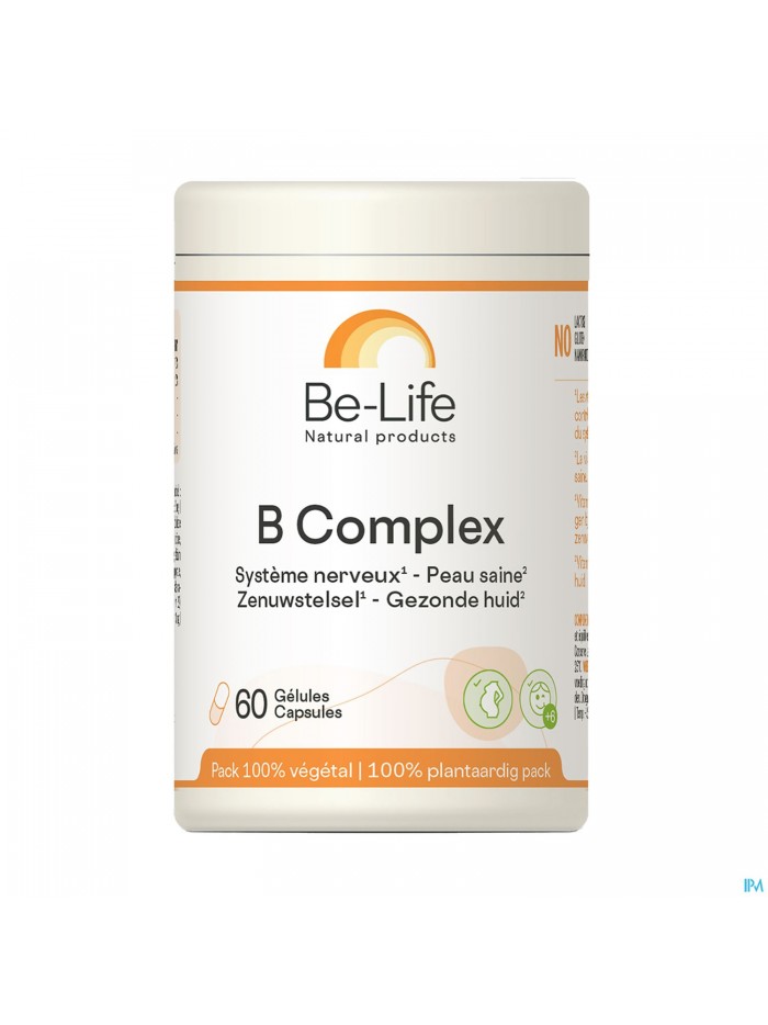 B Complex Vitamin Be Life Nf Caps 60 Verv. 2750834