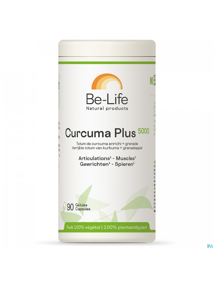 Curcuma Plus 5000 Be Life Caps 90