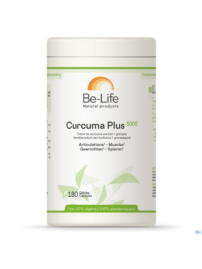 Curcuma Plus 5000 Be Life Caps 180