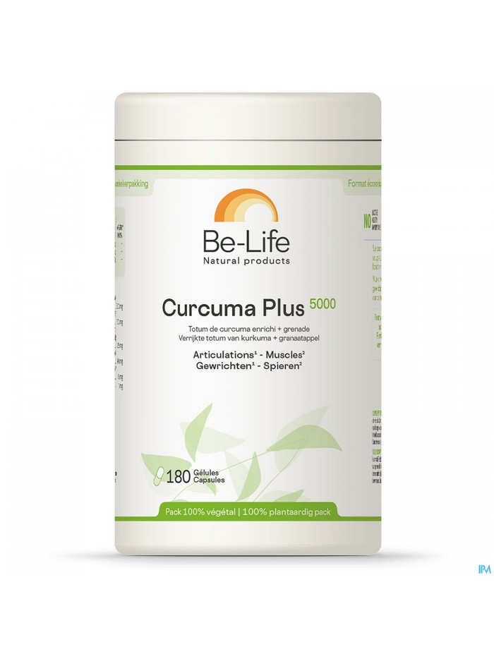 Curcuma Plus 5000 Be Life Caps 180