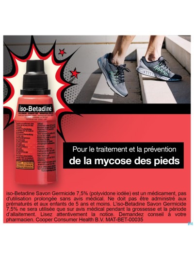 Iso Betadine Savon Germicide 7,5% 500ml