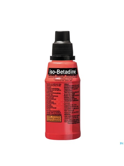 Iso Betadine Germicide Zeep 7,5% 125ml Nf