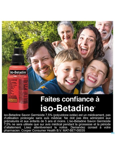 Iso Betadine Germicide Zeep 7,5% 125ml Nf