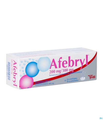 Afebryl® 200mg/300mg comprimés effervescents 16