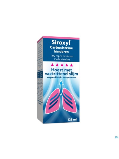 Siroxyl Carbocisteine 100mg/5ml Enfants Sirop125ml