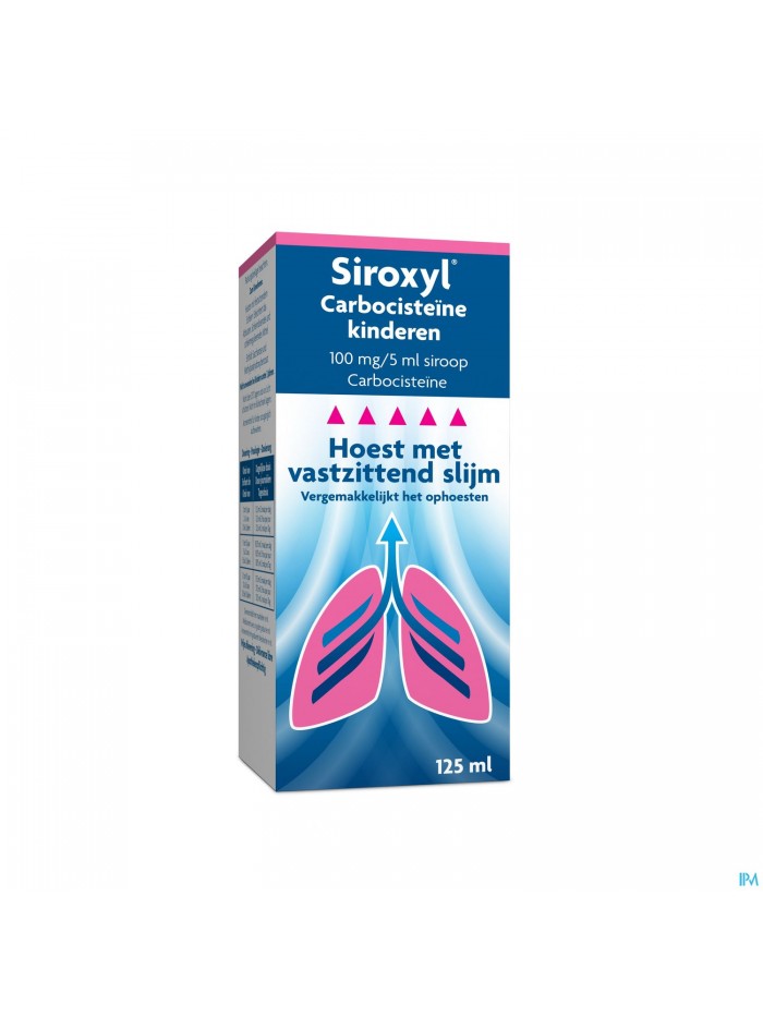 Siroxyl Carbocisteine 100mg/5ml Enfants Sirop125ml