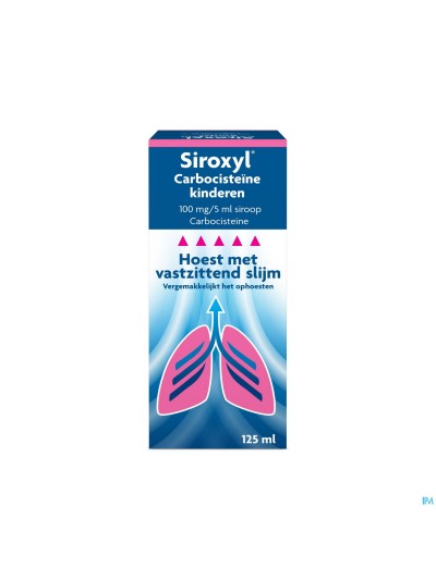 Siroxyl Carbocisteine 100mg/5ml Enfants Sirop125ml