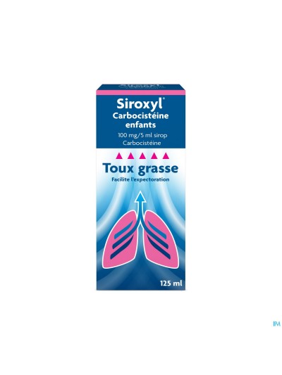 Siroxyl Carbocisteine 100mg/5ml Enfants Sirop125ml