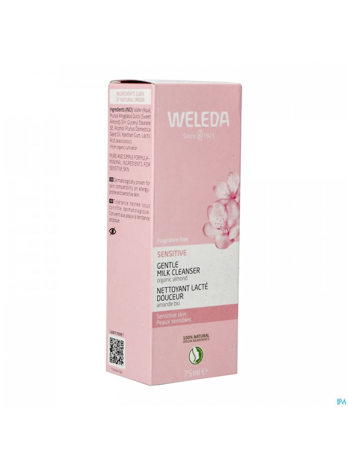 Weleda Sensitive Hydraterende Reinigingsmelk 75ml