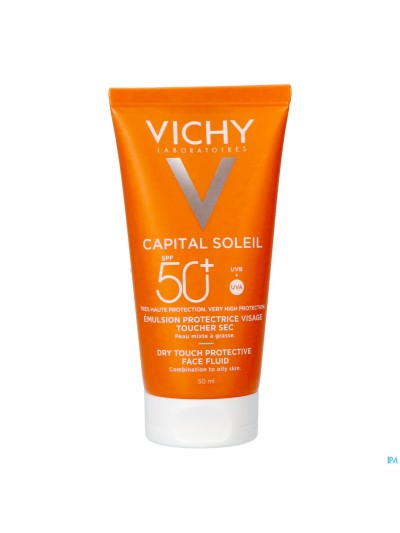 Vichy Cap Sol Gezichtscreme Dry Touch Spf50+ 50ml