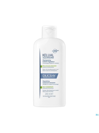 Ducray Kelual Squanorm Sh Pellicules Grasses 200ml