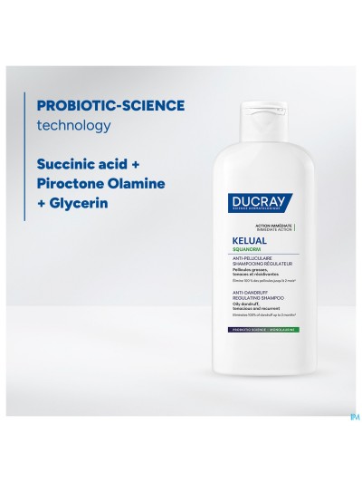 Ducray Kelual Squanorm Sh Vette Schilfers 200ml