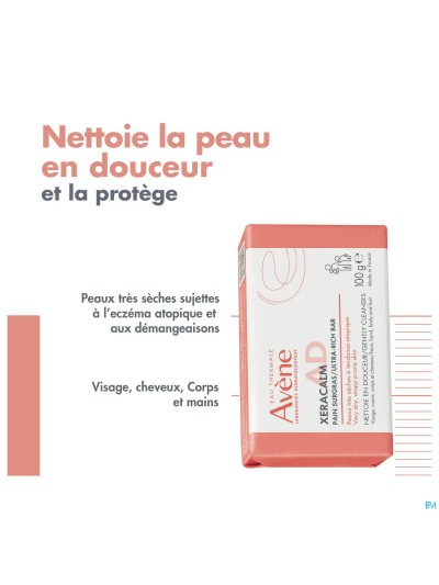 Avene Xeracalm Ad Pain Nettoyant Surgras 100g