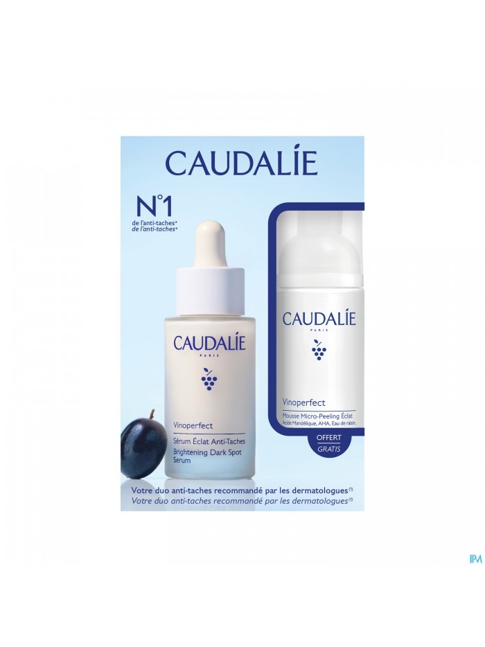 Caudalie Set Vinoperfect Serum&mousse 2 Prod.