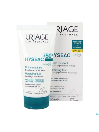 Hyseac Fluide Matifiant Spf50+ 50ml