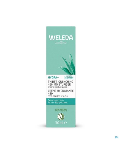 Weleda Hydra+ 48h Hydraterende Gezichtscreme 30ml