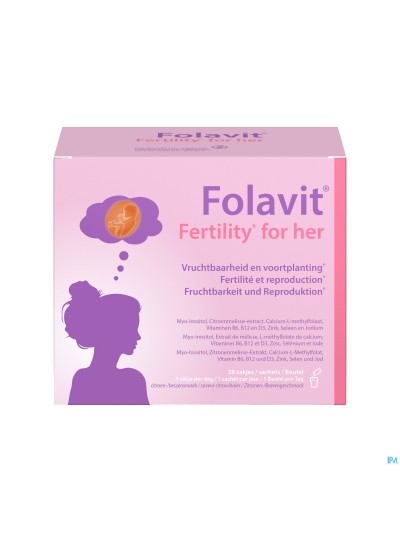 Folavit Fertility For Her Pdr 5,3g Sach 28