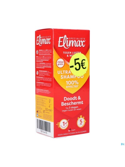 Elimax Ultra Power Shampoo 250ml Promo