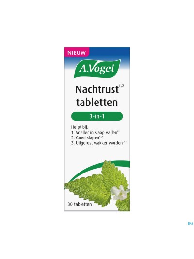 A.vogel Sommeil Qualite 3en1 Comp 30