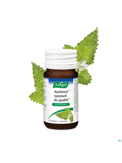 A.vogel Sommeil Qualite 3en1 Comp 30