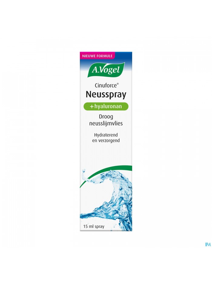 A.vogel Cinuforce Neusspray Droog Neusslijmvl.15ml