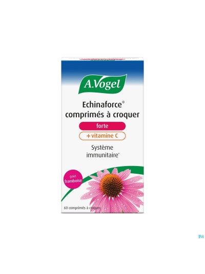 A.vogel Echinaforce Forte+vit C Kauwtabl 60