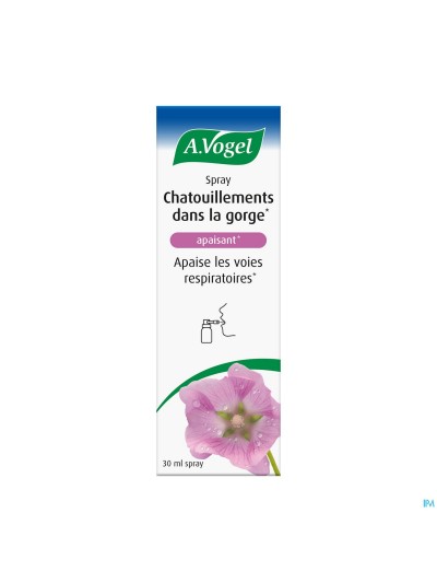 A.vogel Spray Chatouillement Dans La Gorge 30ml
