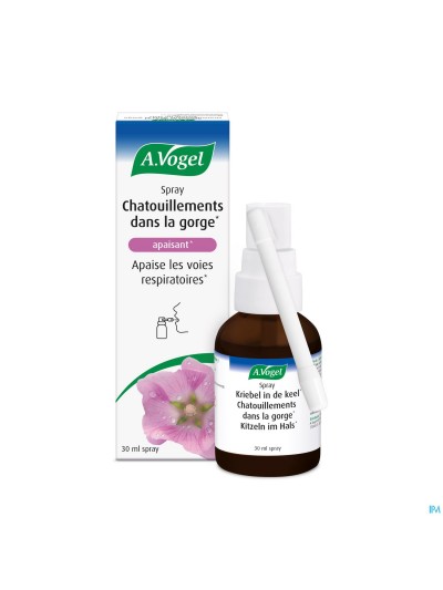 A.vogel Spray Chatouillement Dans La Gorge 30ml
