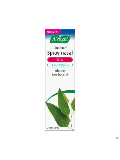 A.vogel Cinuforce Neusspray Forte+eucalyptus 20ml