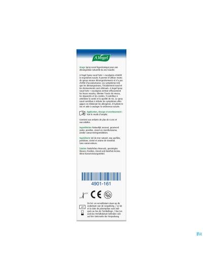 A.vogel Cinuforce Neusspray Forte+eucalyptus 20ml