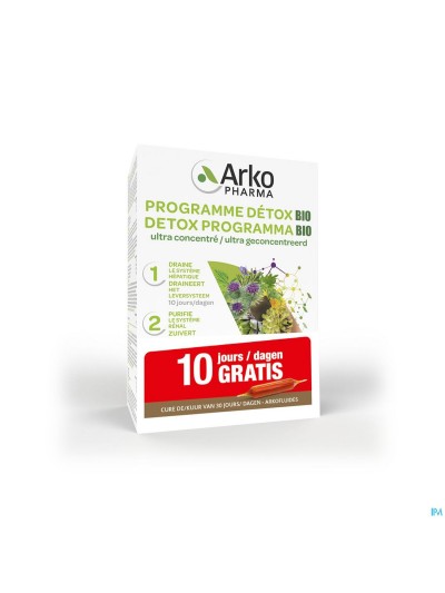 Arkofluides Programme Detox Amp 30 Promopack
