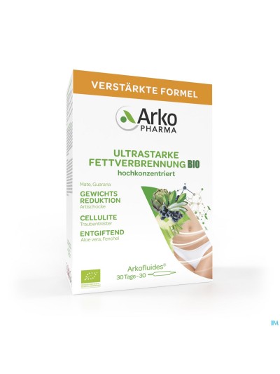 Arkofluides Ultra Bruleur Graisse Bio Amp 30x10ml
