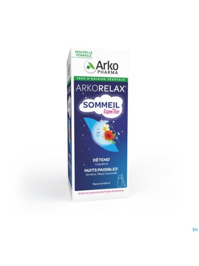 Arkorelax Slaap Familie Siroop 100ml