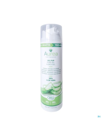 Aurea Gel Pur Aloe Vera Fl 200ml