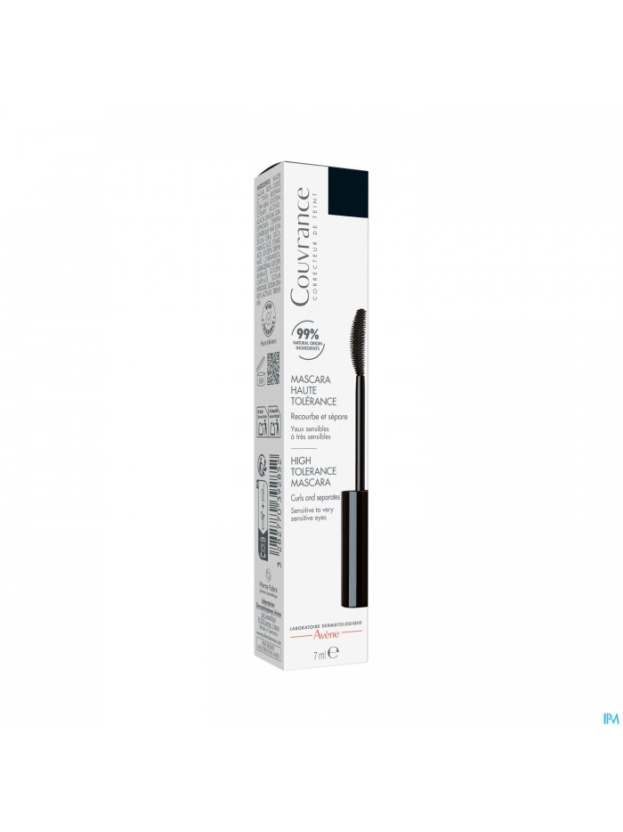 Avene Couvrance Mascara Zwart Hoge Tolerantie 7ml