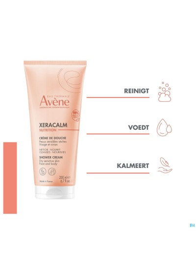 Avene Xeracalm Nutrition Cr Douche 200ml