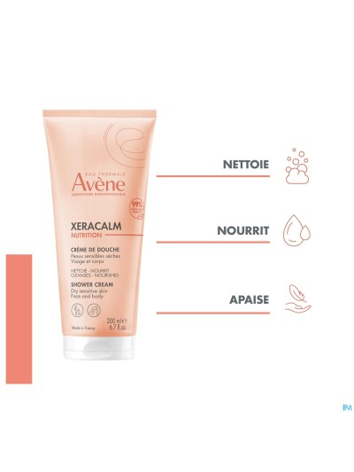 Avene Xeracalm Nutrition Douche Cr 200ml