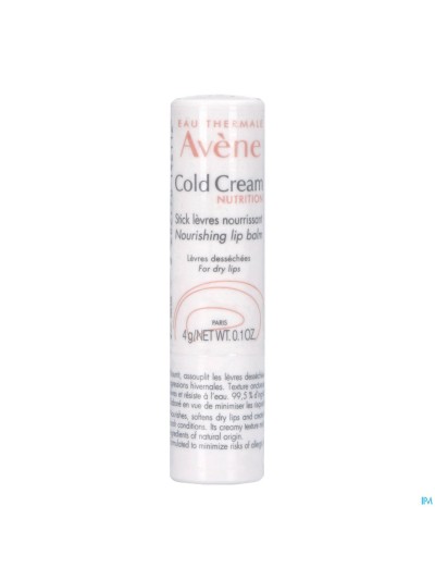 Avene Cold Cream Stick Levres Nourrissant 4g
